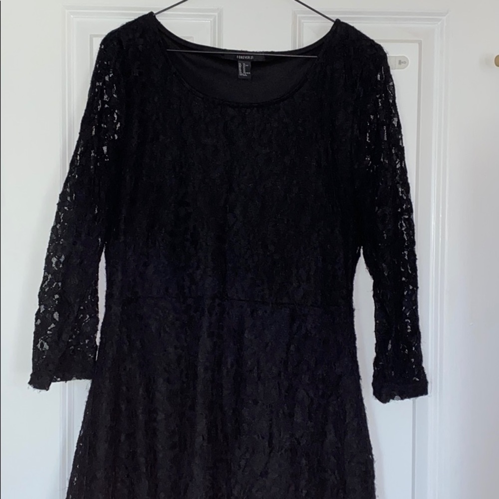 Black Lace Dress